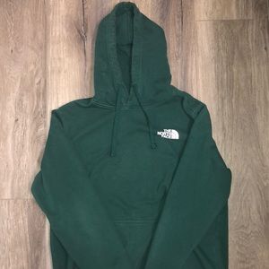 The North Face Green Red Box Pullover Hoodie